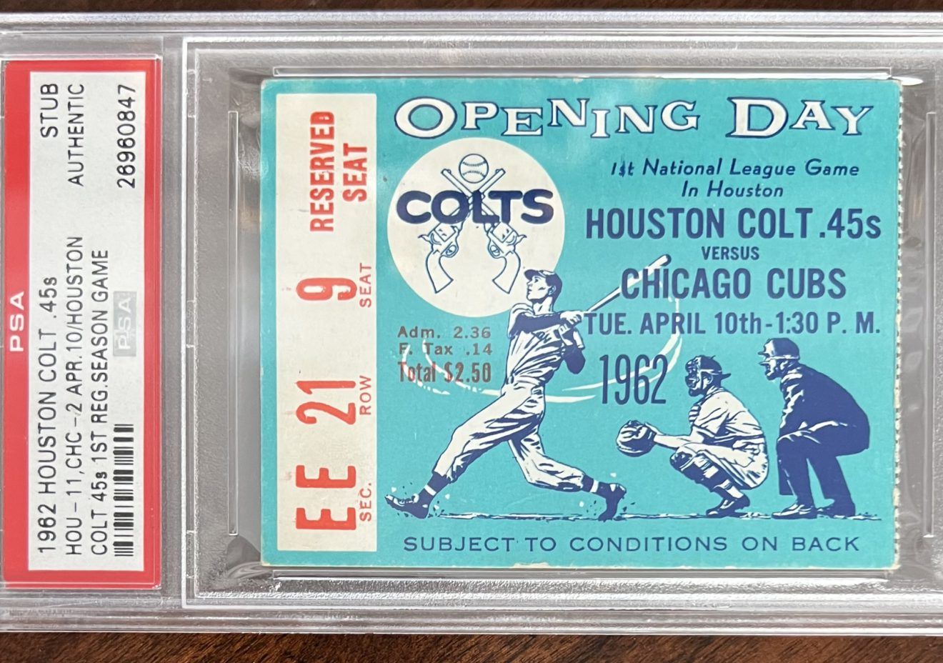 colts collectible baseball card